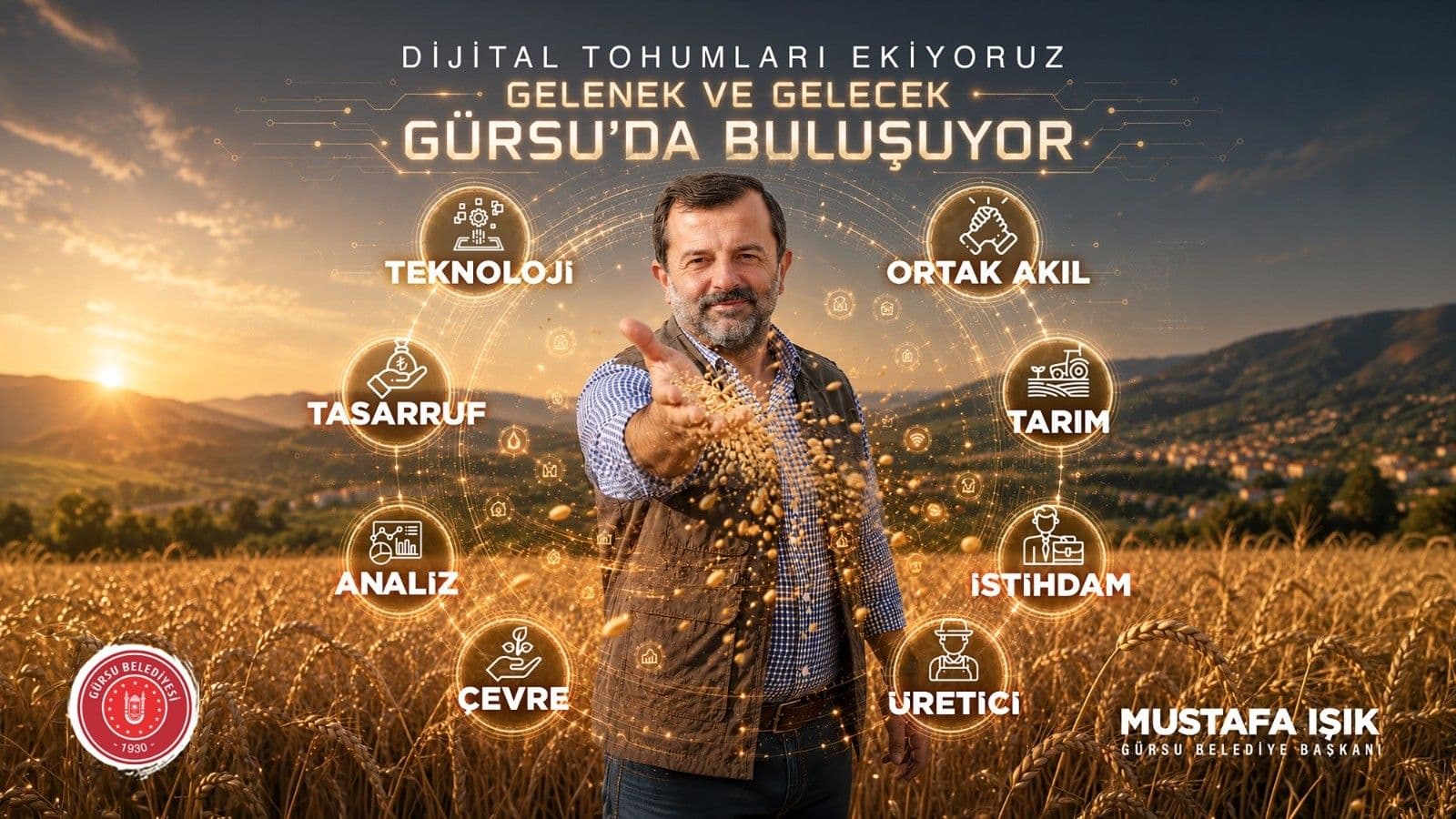 Gürsu Belediyesi'nden Tarım ve Belediyecilikte Dijital Dönüşüm Atağı